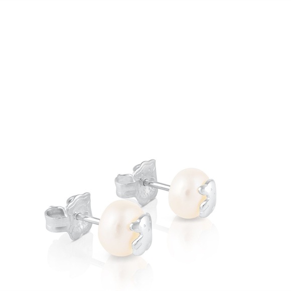 Tous pearl earrings - Picture 1 of 5